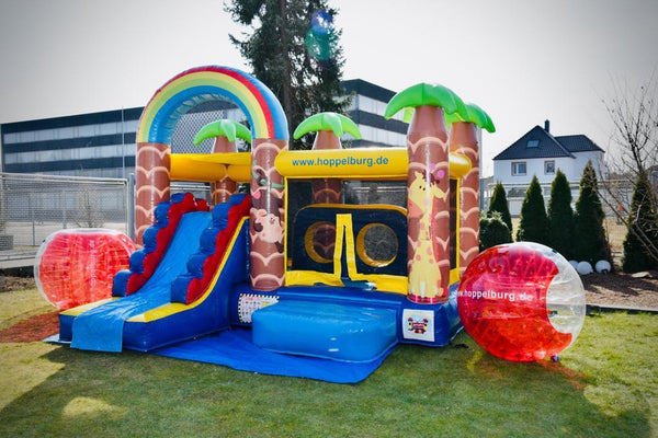 Hüpfburg Dschungelcamp
