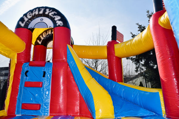 Hüpfburg Crazy Cars