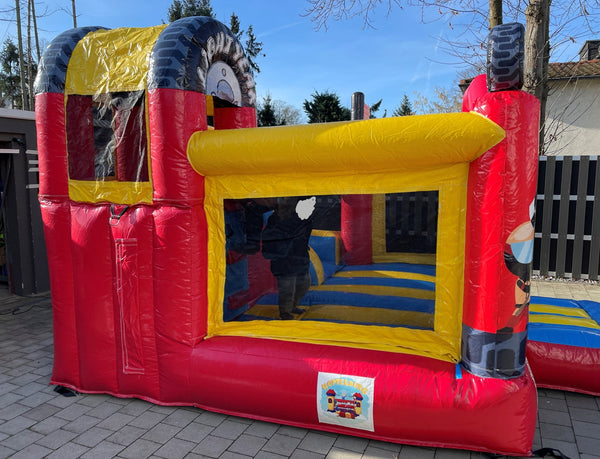 Hüpfburg Crazy Cars