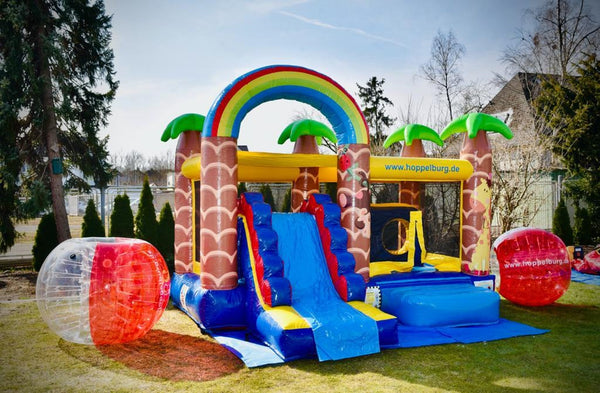 Hüpfburg Dschungelcamp