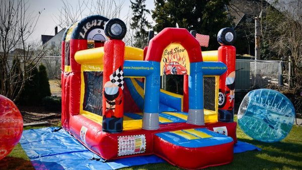 Hüpfburg Crazy Cars