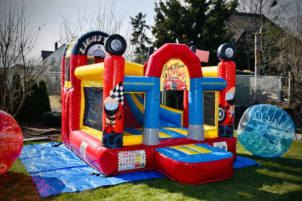 Hüpfburg Crazy Cars