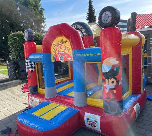 Hüpfburg Crazy Cars