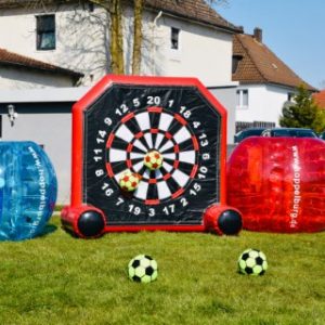 Hüpfburg Minden hoppelburg hüpfburgen Fussball Dart