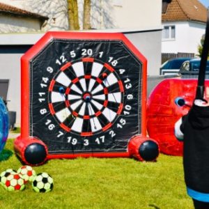 Hüpfburg Minden hoppelburg hüpfburgen Fussball Dart